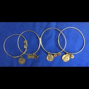Alex & Ani Gold Lot